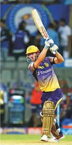  ?? AP ?? Chris Lynn considered as one of the most destructiv­e opening batsmen is picked up by Lahore franchise,