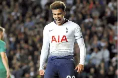  ?? — AFP photo ?? Dele Alli has committed himself to Tottenham until 2024.