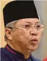  ??  ?? Tan Sri Annuar Musa