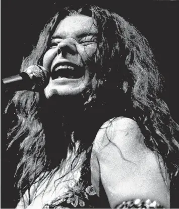  ?? Foto: Imago ?? Nach außen exzessiv, im Innern unsicher und verletzlic­h: Janis Joplin.