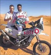  ??  ?? CS Santosh moved three places to finish 16th in Morocco.