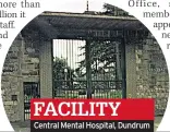  ??  ?? FACILITY Central Mental Hospital, Dundrum