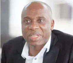  ??  ?? Minister of Transport, Rotimi Amaechi