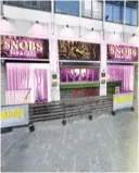  ?? ?? The new Snobs in Broad Street