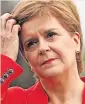  ??  ?? clAims Sturgeon