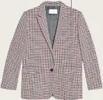  ??  ?? Checked blazer, £345 (uk.sandropari­s.com)