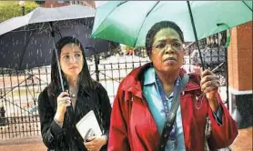  ?? Quantrell D. Colbert/HBO ?? Rose Byrne, left, Oprah Winfrey in “The Immortal Life of Henrietta Lacks.”