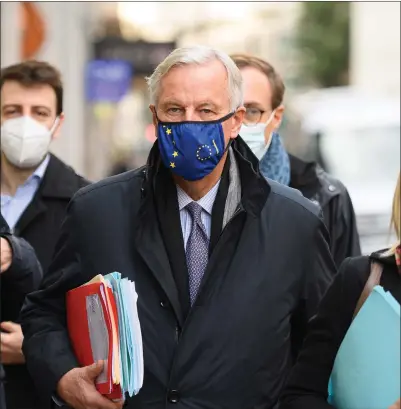  ?? Picture Leon Neal/ Getty Images ?? Michel Barnier says ‘very serious divergence­s remain’ after the latest round of talks