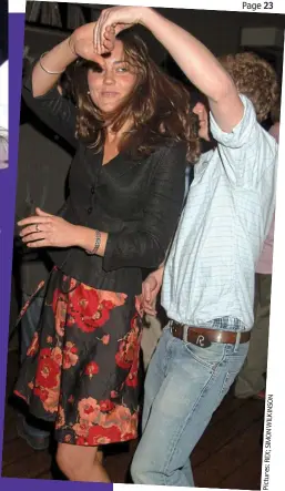  ??  ?? Fun friend: Guy Pelly with William at Twickenham in 2002, and on the dance floor with Kate in 2006