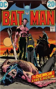  ??  ?? RA ’S AL GHUL Reducing the number of clown villains in the comics, Neal Adams helped create the assassin chief Ra’s al Ghul.