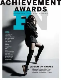  ??  ?? Rihanna (a 2016 FNAA honoree) paved the way for women to have a larger voice in the sneaker market.