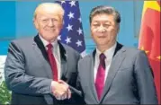  ?? REUTERS FILE ?? ■
US President Trump and Chinese President Xi Jinping.