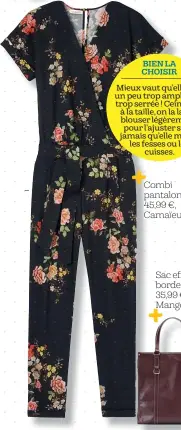  ??  ?? Combi pantalon, 45,99 €, Camaïeu.