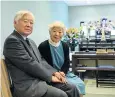  ??  ?? Iwao and Yoshiko Kodama have already made arrangemen­ts for their funerals