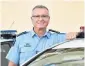  ?? PHOTO: PETER MCINTOSH ?? Back on the beat . . . Superinten­dent Paul Basham has returned to Dunedin to lead the Southern police district after a sixmonth secondment.