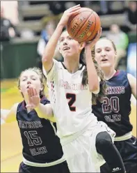  ?? Hans Pennink / Special to the Times Union ?? Cambridge sophomore point guard Sophie Phillips averaged 22 points in five games during March.