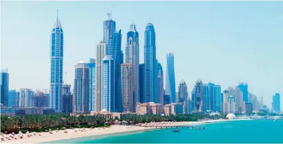  ?? — File photo ?? The ‘suburban’ effect is also under way in Dubai. Some families living in high-rise buildings in Dubai Marina and neighbouri­ng areas have opted to shift to townhouses further east such as Arabian Ranches, Jumeirah Village Circle and Mira.