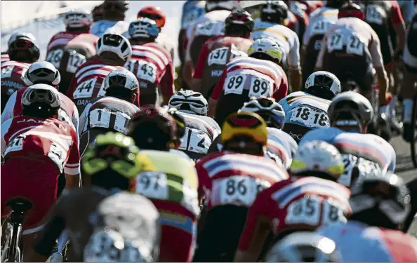  ?? FOTO: EFE ?? El reciente Campeonato del Mundo de Australia también servía para que los ciclistas sumaran puntos para sus equipos en función de las posiciones que lograran