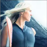  ??  ?? THOUGHT-PROVOKING: Bethany Hamilton, who lost an arm to a shark attack, and a scene from Adam.