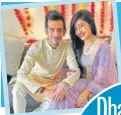  ?? PHOTOS: INSTAGRAM/ DHANASHREE­9 ?? Yuzvendra Chahal with fiancee Dhanashree Verma