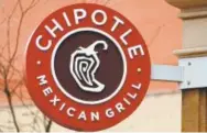  ??  ?? Chipotle Mexican Grill is trying out new offerings and ingredient­s — like bacon.