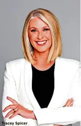  ??  ?? Tracey Spicer