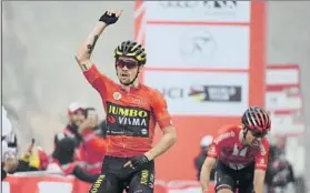  ?? FOTO: TOUR DE LOS EMIRATOS ?? Primoz Roglic ganó la etapa reina y sentenció la general