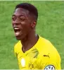  ??  ?? Ousmane Dembele