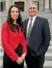  ?? PHOTO: GETTY IMAGES ?? New Labour leader Jacinda Ardern and deputy Kelvin Davis at Parliament.