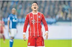  ?? FOTO: DPA ?? War an allen Toren beteiligt: Bayerns Neuzugang James.