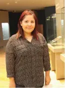  ??  ?? Mariana Torres, del Departamen­to de Educación del Museo Arocena.