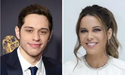  ??  ?? ‘We still seem to have a lot of hang-ups about women dating younger guys’ … Pete Davidson and Kate Beckinsale. Composite: Getty/Rex