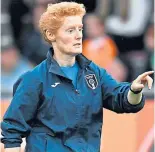  ?? ?? Glasgow City head coach, Eileen Gleeson