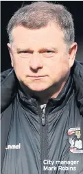  ??  ?? City manager Mark Robins