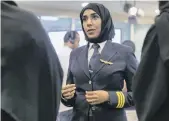  ?? Reem Mohammed / The National ?? Salma Al Baloushi was Etihad’s first woman pilot