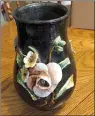  ??  ?? This vase is old, relatively uncommon and American in origin, but is it valuable?