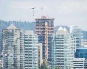  ?? GERRY KAHRMANN ?? Since 1996, Burnaby’s population has grown from 175,000 to $230,000. To deal with the boom, the city has collected hefty fees from developers for the right to build more units than previously existed on sites. The result has been a ledger that’s free...