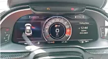  ?? ?? Monoposto con Audi virtual cockpit de 12.3 pulgadas integrado en carcasa independie­nte.