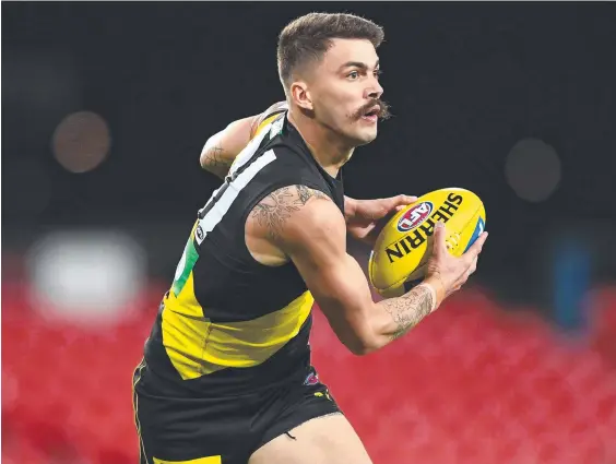  ??  ?? Oleg Markov will swap Richmond for a two-year deal with the Gold Coast Suns next season. Picture: Matt Roberts/Getty Images.