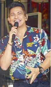  ??  ?? One of the prime movers of “Awit at Laro,” Gary Valenciano.