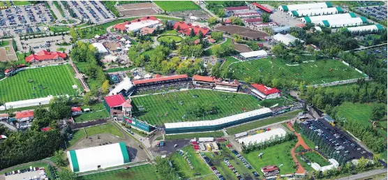  ?? SPRUCE MEADOWS ?? The world-class Spruce Meadows equestrian facility will be adding a new soccer stadium that could be home turf for a team in the new Canadian Premier League.