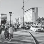  ?? ROCIO GODÍNEZ ?? La Policía Vial cerró el cruce