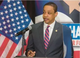  ?? DAVID CRIGGER/AP ?? Former Lt. Gov. Justin Fairfax, said he has been in touch with the FBI on an “ongoing basis” since February 2019.