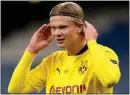  ?? ?? Dortmund’s Erling Haaland