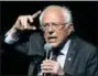  ?? THE ASSOCIATED PRESS FILE ?? Sen. Bernie Sanders, I-Vt., is shown in April 2018 in Jackson, Miss.