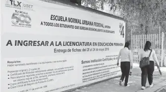  ?? /EVERARDO NAVA ?? Ya se encuentra abierto el proceso de selección para ingreso a la educación normal, a través de Ceneval