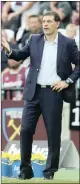  ?? PICTURE: REUTERS ?? West Ham manager Slaven Bilic.