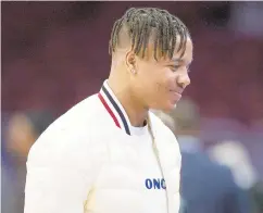  ?? MICHAEL PEREZ/AP FILE PHOTO ?? Markelle Fultz’s career as a Sixer: 33 games, 15 starts, 7.7 ppg, 3.7 rpg, and 3.1 apg. He shot 41.4 percent from the floor.