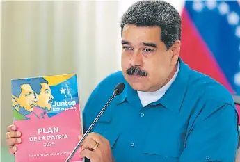  ?? Efe ?? RECIPROCID­AD. El presidente Nicolás Maduro también declaró persona no grata a la encargada de negocios de Ecuador en Caracas, Elizabeth Méndez.