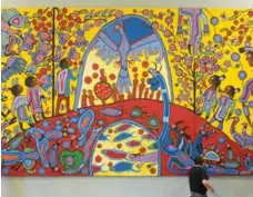  ?? ADRIAN WYLD/THE CANADIAN PRESS FILE PHOTO ?? Norval Morrisseau is among the Indigenous artists being celebrated at Kinsman Robinson Galleries until Saturday.